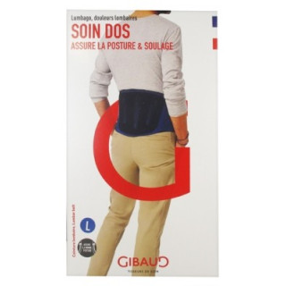 Ceinture lombaire Gibaud Soin Dos - Soulagez vos douleurs