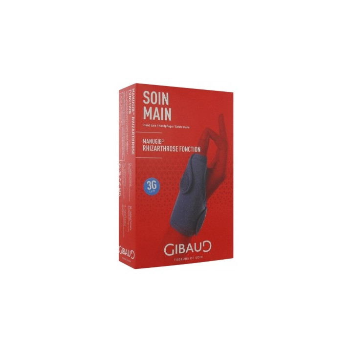 Attelle Manugib Rhizarthrose Main Gauche