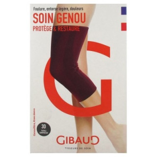 Genouillère Gibaud Soin Genou Rouge