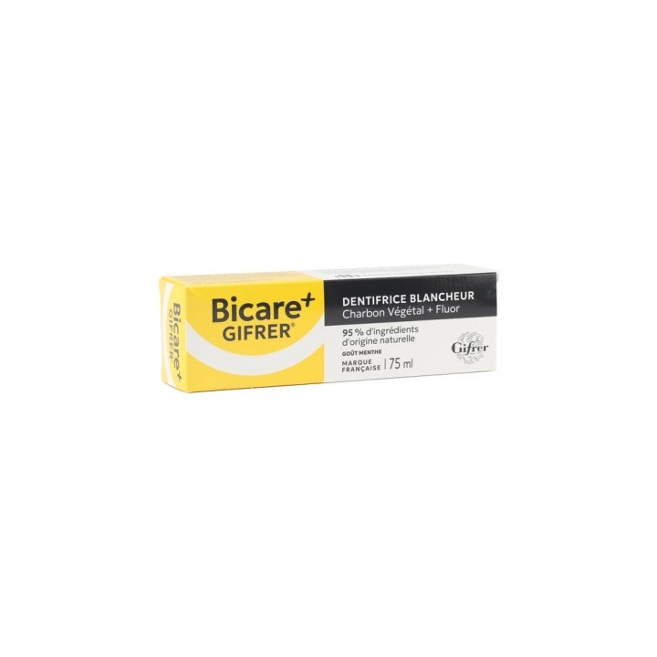 Dentifrice Blanchissant Gifrer Bicare Plus