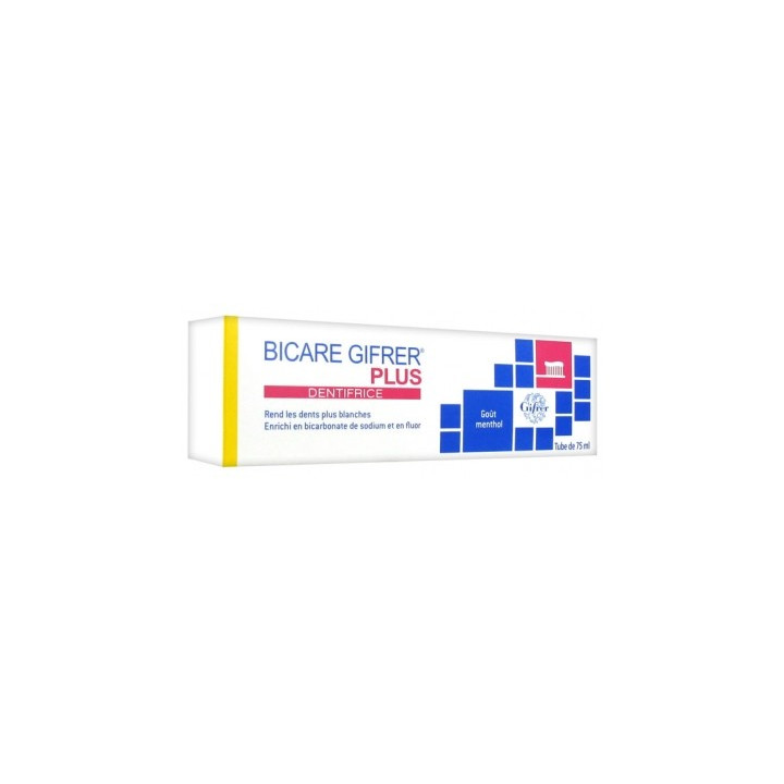 Dentifrice Bicare Gifrer Plus