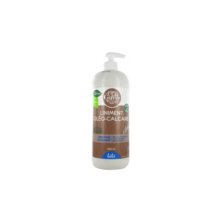 Liniment Oléo-Calcaire Gifrer 900 ml - Soin et protection pour la peau de bébé