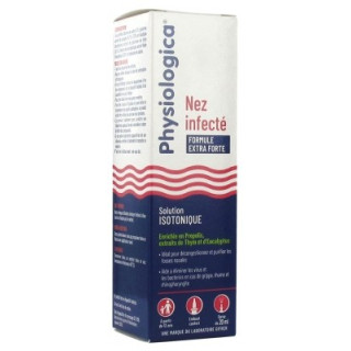 Spray nasal Physiologica Nez Infecté Formule Extra Forte