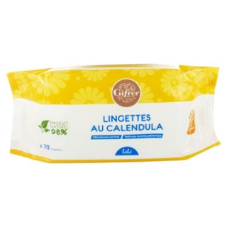 Lingettes au Calendula Gifrer pour bébé