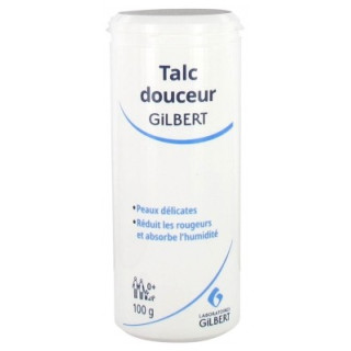 Talc Douceur Gilbert 100g - Soin pour bébés et adultes