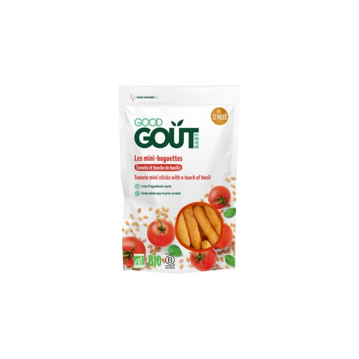 Mini-baguettes bio pour bébés - Good Goût