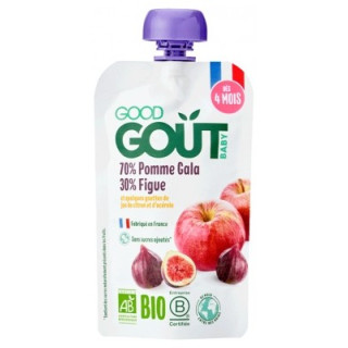 Compote bio Good Goût Pomme Figue 120g