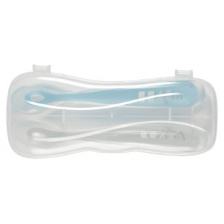 Cuillères Béaba 1er âge en silicone
