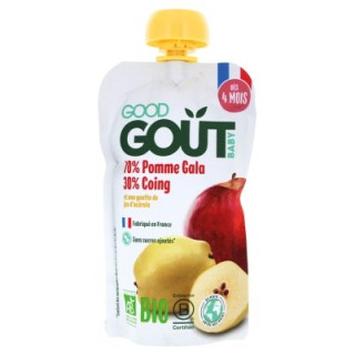Purée Bio Pomme Coing pour Bébés