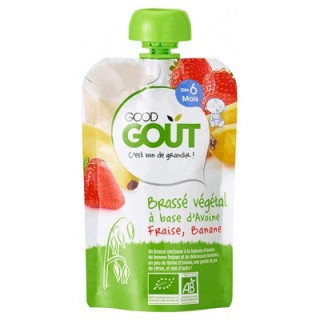 Brassé Végétal Avoine Fraise Banane Bio