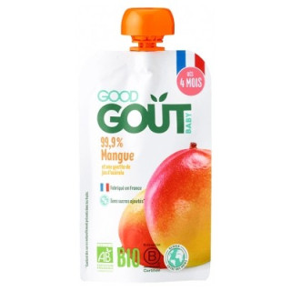 Purée de mangue bio Good Goût 99,9% dès 4 mois