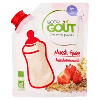 Muesli Fraise Bio pour bébés dès 6 mois
