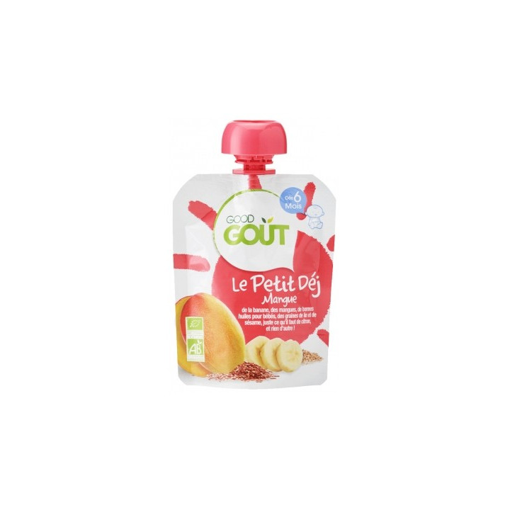 Good Goût Le Petit Déj Mangue Bio 70g