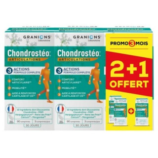 Granions Chondrostéo+ Articulations - Complément Alimentaire pour les Articulations