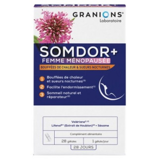 Granions Somdor+ Femme Ménopausée - Complément alimentaire