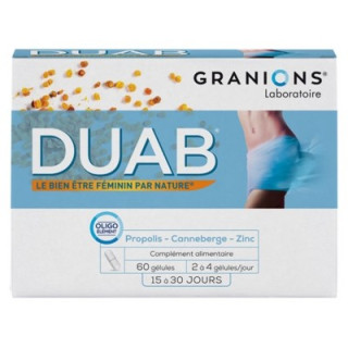 Granions Duab 60 Gélules - Complément Alimentaire pour le Système Immunitaire