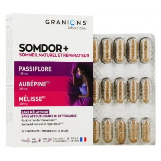 Granions Somdor+ - Complément Alimentaire pour un Sommeil Naturel