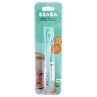 Cuillère silicone Béaba 1er âge 4 mois+