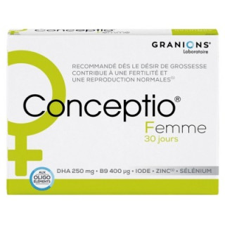 Granions Conceptio Femme - Complément alimentaire pour la fertilité