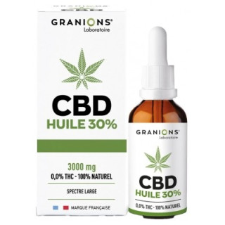Huile CBD 30% Granions pour peau