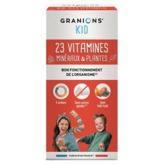 Granions Kid 23 Vitamines - Complément Alimentaire pour Enfants