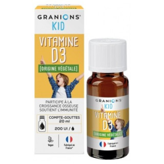 Vitamine D3 pour enfants - Granions Kid