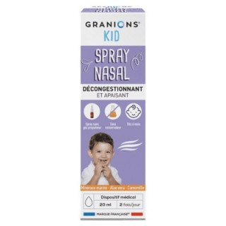Spray nasal Granions Kid pour enfants