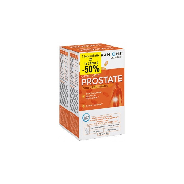 Granions Prostate - Complément Alimentaire pour la Prostate