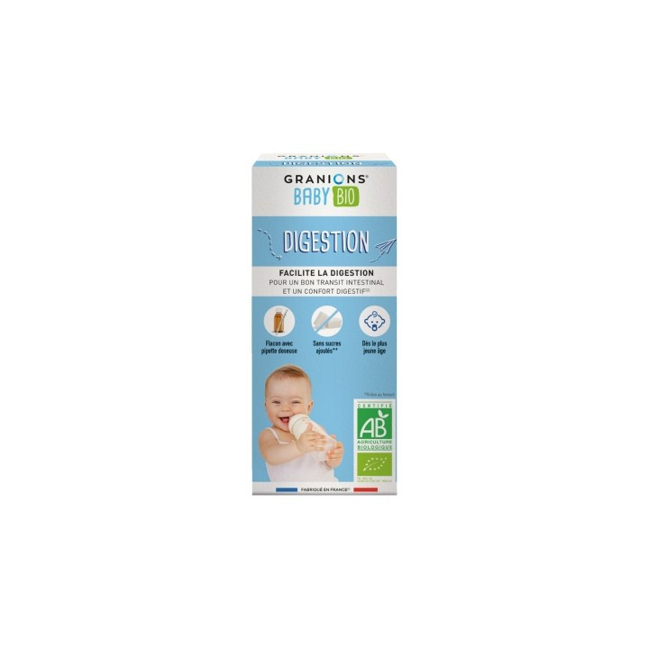 Granions Baby Digestion Bio - Complément alimentaire pour bébés