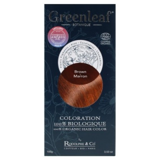 Coloration capillaire biologique Greenleaf 100g