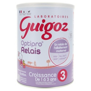 Lait de croissance Guigoz Evolia a2 1 an