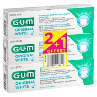 Dentifrice GUM Original White pour un sourire éclatant