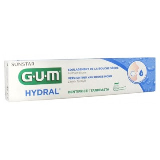 Dentifrice GUM Hydral 75ml pour sécheresse buccale