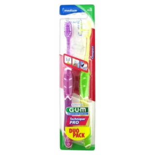 Brosses à dents GUM Technique Pro Duo Pack