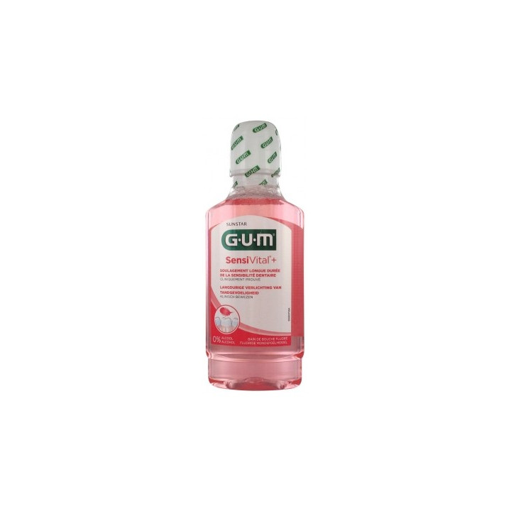 Bain de bouche Gum Sensivital+ 300 ml