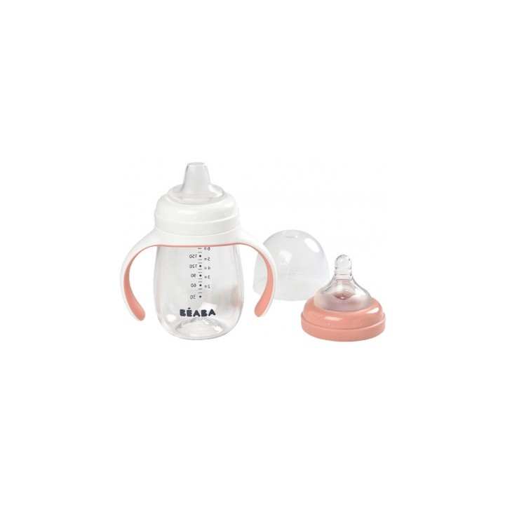 Biberon d'Apprentissage 2en1 Béaba 210 ml