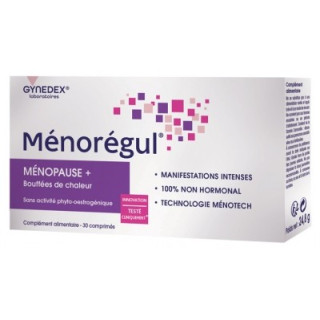 Gynedex Ménorégul Ménopause+ - Complément alimentaire pour la ménopause