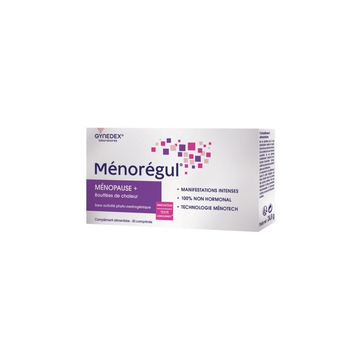 Gynedex Ménorégul Ménopause+ - Complément alimentaire pour la ménopause