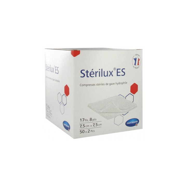 Compresses de gaze stériles Stérilux ES