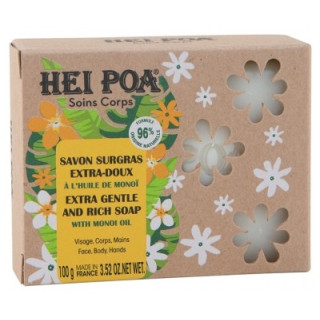 Savon Surgras Extra-Doux Hei Poa 100g