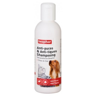 Shampoing Anti-Puces et Anti-Tiques pour Chien et Chat