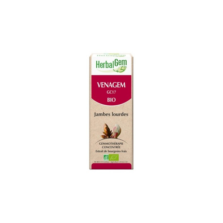 HerbalGem Bio Venagem - Circulation saine pour jambes lourdes