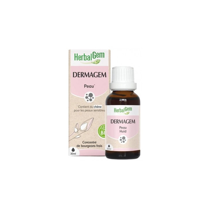 HerbalGem Dermagem Bio 30 ml - Complément Alimentaire pour la Peau