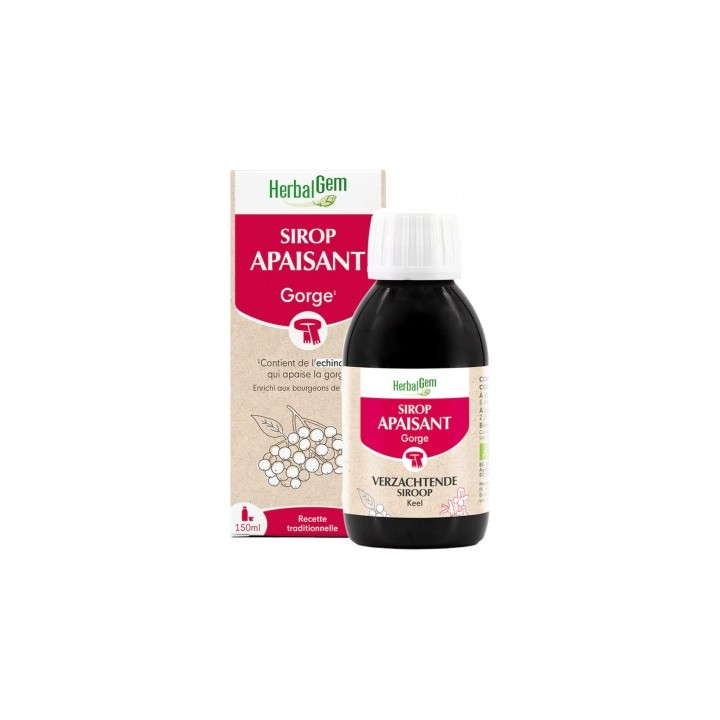 Sirop Apaisant Gorge Bio HerbalGem