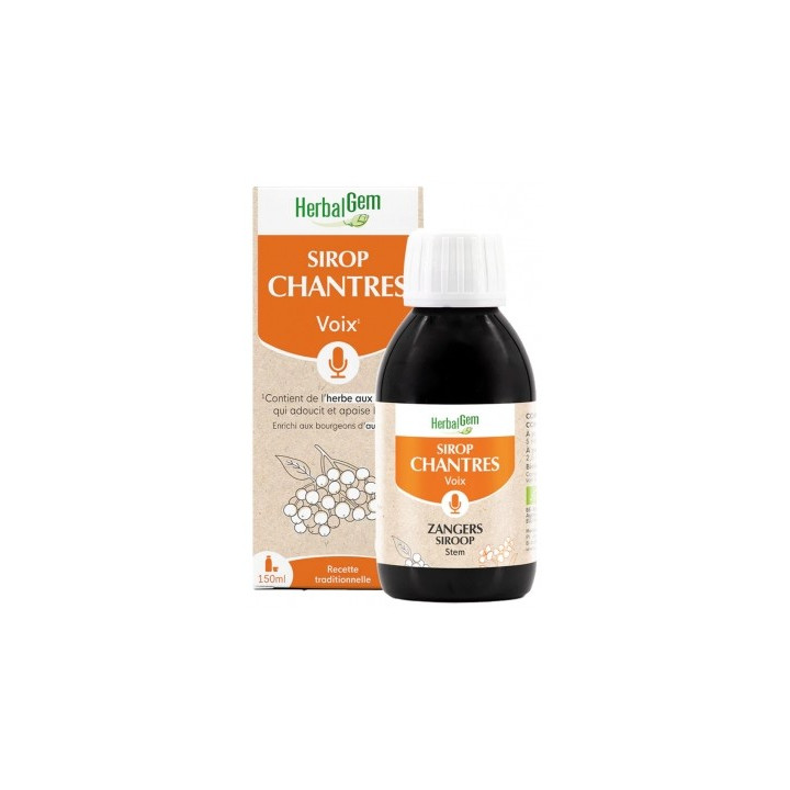 Sirop des Chantres Bio - Soins naturels pour la gorge
