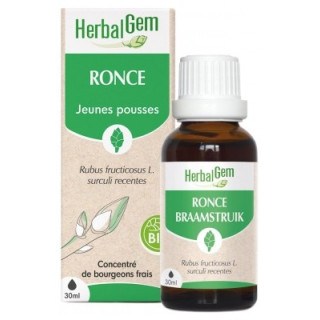 HerbalGem Bio Ronce 30 ml, complément alimentaire bio
