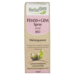 Fem50+Gem Spray - Complément alimentaire pour la ménopause