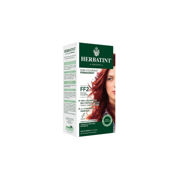 Herbatint Soin Colorant Permanent Rouge Pourpre