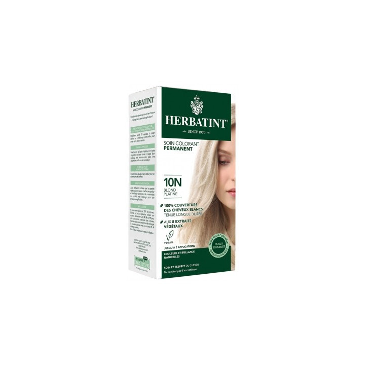 Herbatint Soin Colorant Permanent 150 ml - Blond Platine