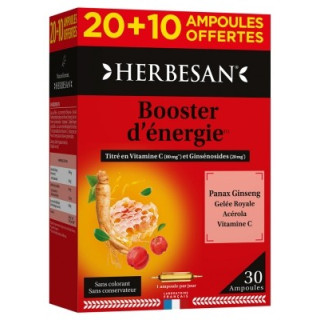 Herbesan Panax Ginseng, Gelée Royale, Vitamine C & Acérola